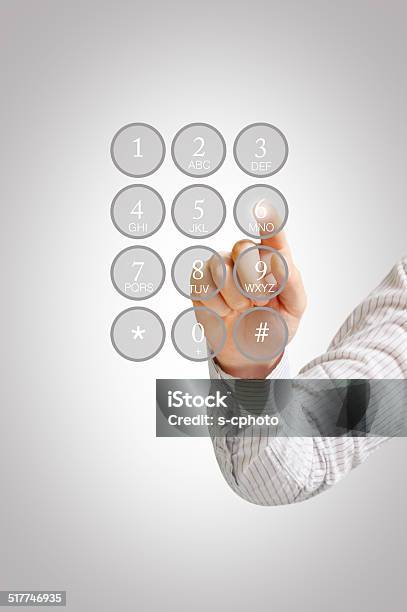 Mens Hand Entering Password On The Touch Screen Stock Photo - Download Image Now - Adult, Business, Businessman