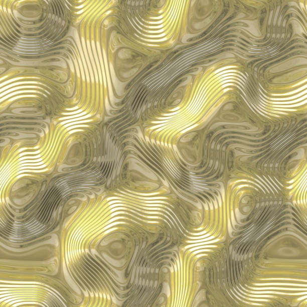 Alien fluid metal seamless generated hires texture
