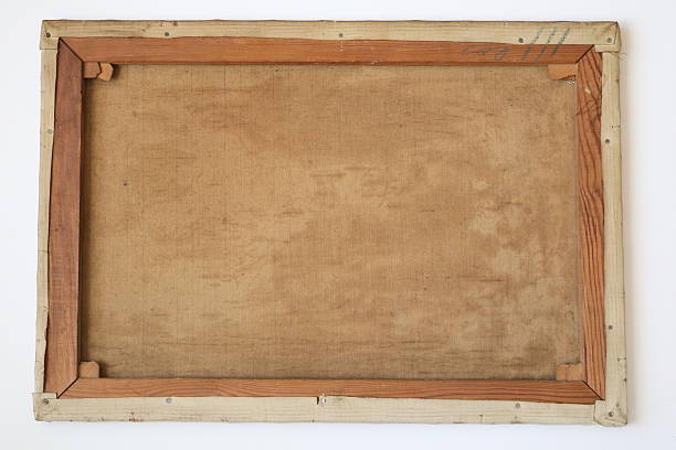 Back view of Antique Painting