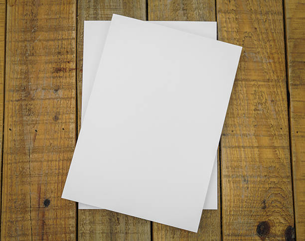 istock Blank catalog, magazines,book mock up on wood background 517748944