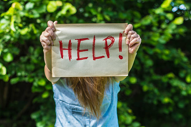 istock girl with a poster 517749901