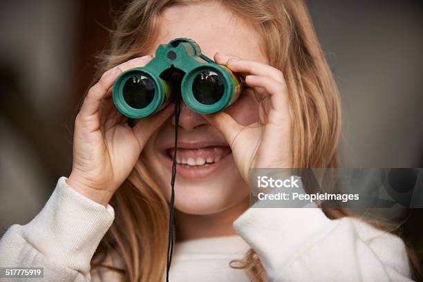 Wow I Can See Everything With These Stock Photo - Download Image Now - 6-7 Years, Activity, Adventure