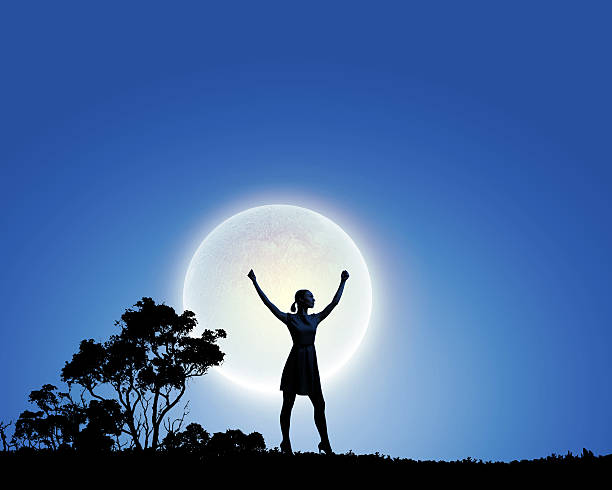 istock Woman at night 517782563