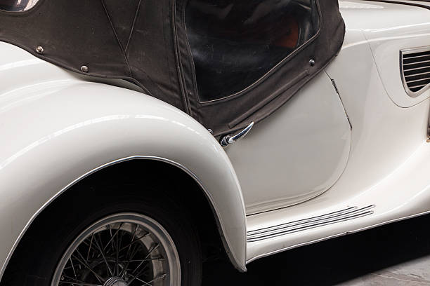 istock Part of  old and dusty cabriolet 517783187
