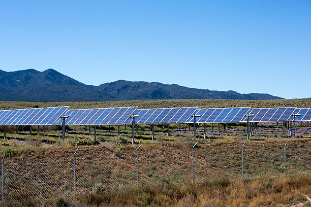 istock Solar Panels, Taos New Mexico USA 517796039