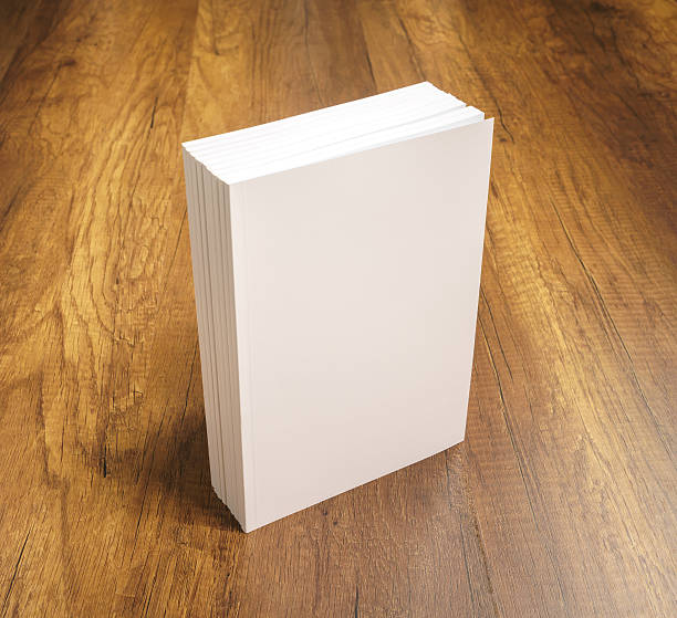 istock Blank catalog, magazines,book mock up on wood background 517797862