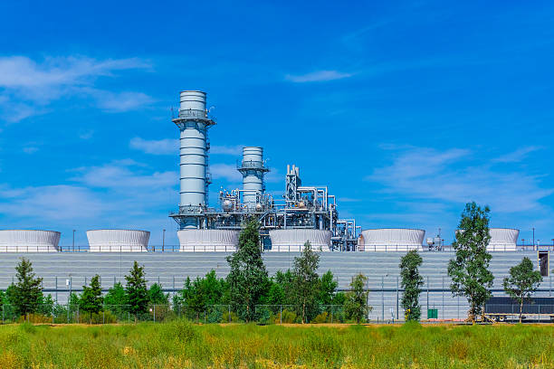 istock Natural Gas Fired Electrical Power Plant 517798657
