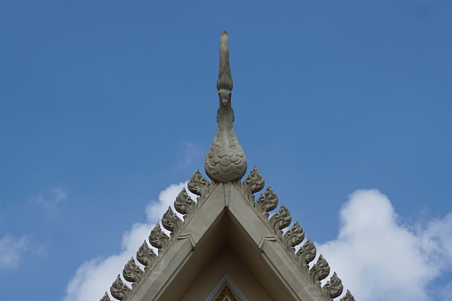 top Thai Buddish temple that show the Thai fine art style