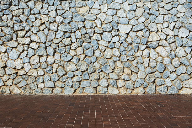 istock Stone wall and floor tiles 517803199