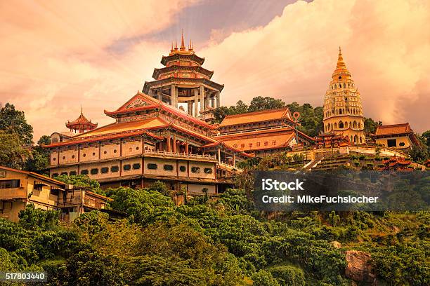 Buddhist Temple Kek Lok Si In Penang Stock Photo - Download Image Now - Malaysia, Penang State, Temple - Building