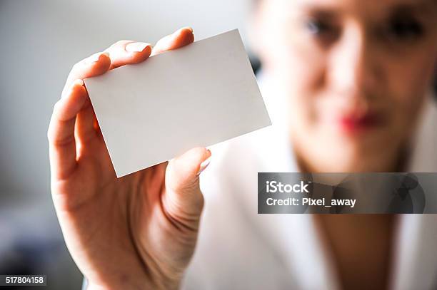 Your Name Here Stock Photo - Download Image Now - Business Card, Horizontal, ID Card