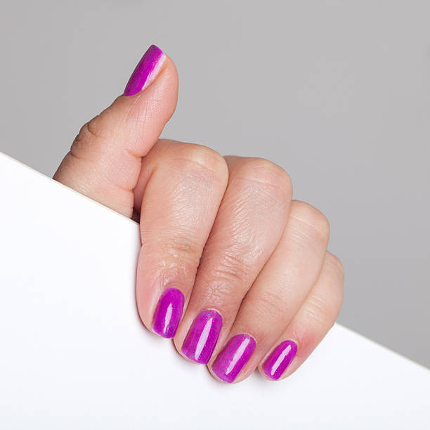 istock Beautiful manicure on female hand 517804476