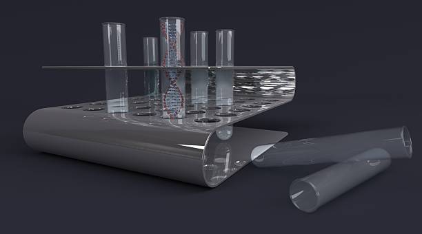 istock DNA Helix in test tube 517810482