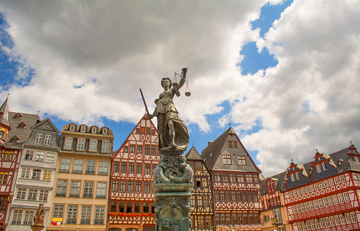 Centro histórico de la ciudad de Frankfurt. photo