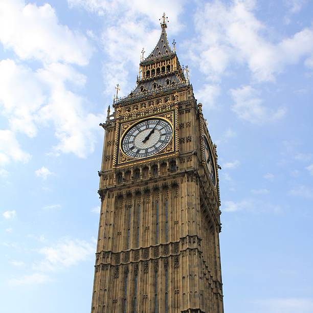 Big Ben Clock tower stock photo