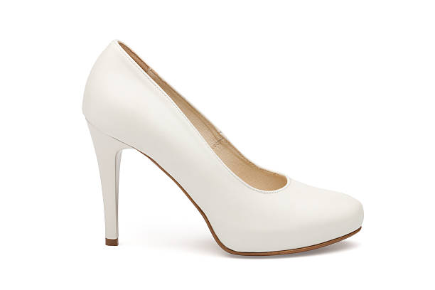 istock Ivory female wedding footwear 517815429