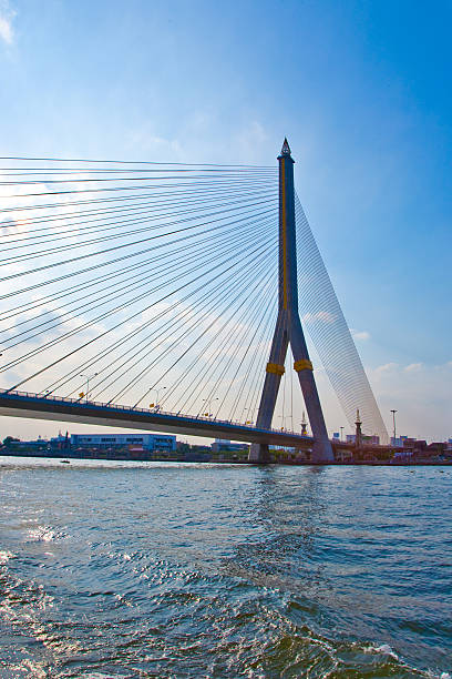 istock Bridge Rama 8 spans the river in Bangkok 517815963