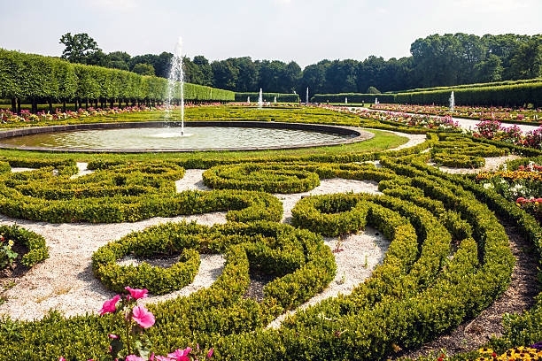 istock Garden of the chateau in Bruhl 517829533