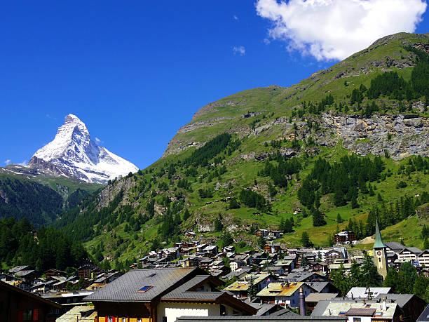 istock Zermatt Switzerland, green city 517831731