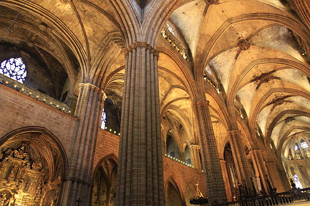 istock interior of Church - Stock Image 517835177