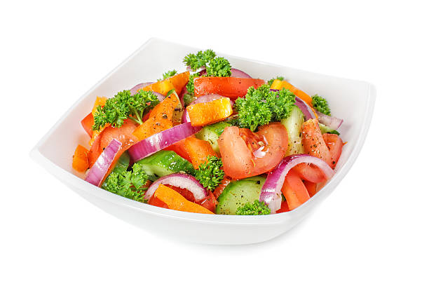 Salada de legumes - foto de acervo