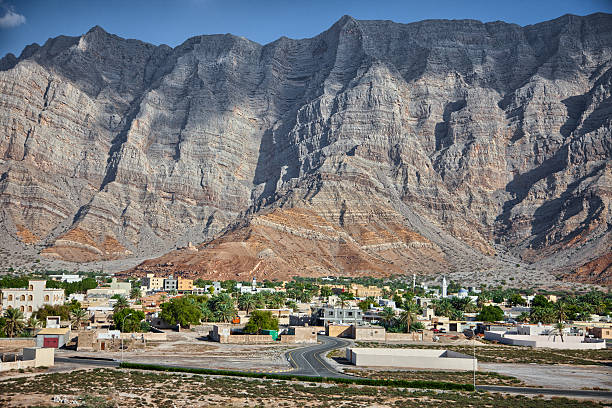 istock Amazing mountain scenery in Bukha, Musandam peninsula, Oman 517844108