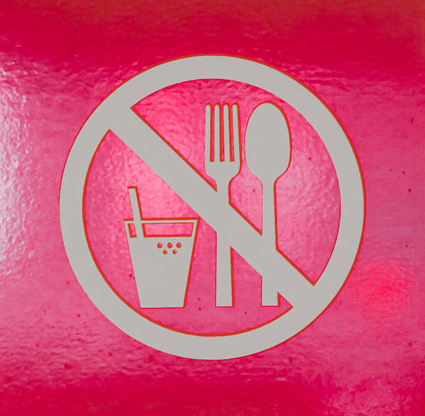 no food and drink  sign