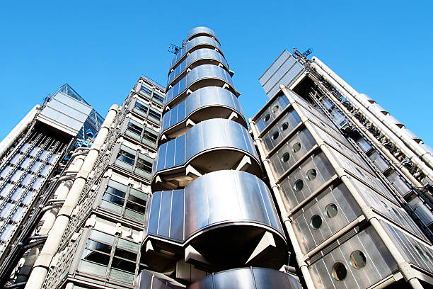istock Futuristic Architecture with Famous Lloyd's Building, London 517848128