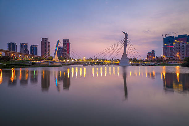 istock Night scene of chintan park 517848172