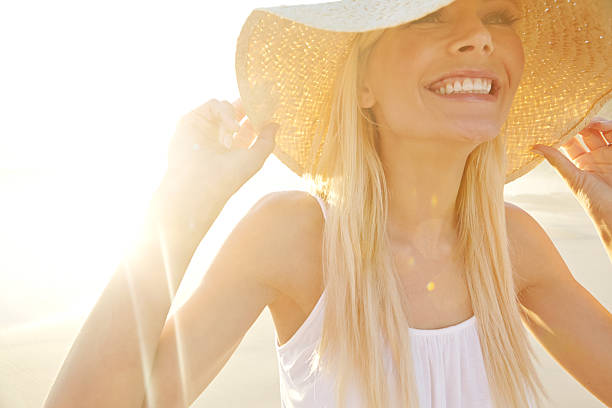 istock Sunlight brings a smile to her face 517848931