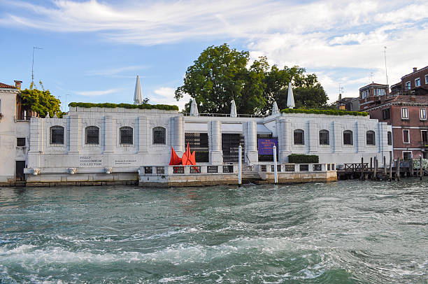 Venice, Italy - August 17, 2014: The Peggy Guggenheim collection is a major museum and landmark