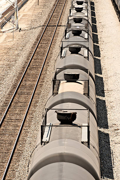 istock Tank cars in a row. 517851779