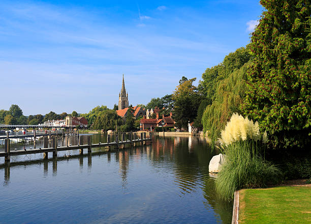 marlow igreja buckinghamshire - buckinghamshire - fotografias e filmes do acervo