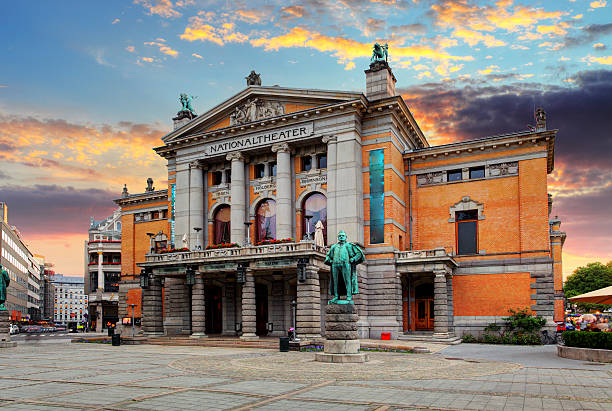 istock Oslo national theatre, Norway 517852369