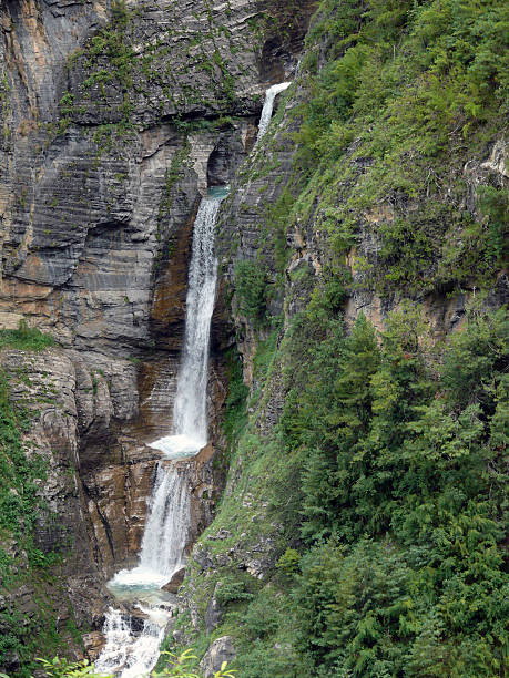 istock Waterfall with Small Ponds in the Himalayas 517853781