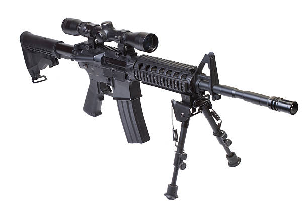 istock rifle with bipod isolated on a white background 517853837