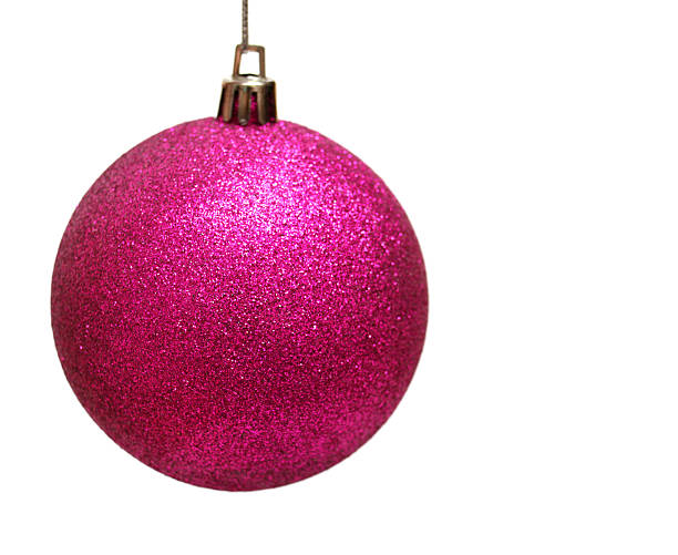 istock Pink christmas ball 517853905