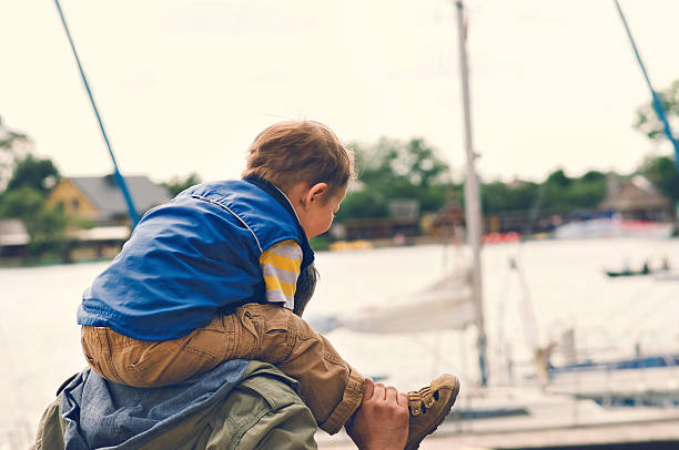istock Father and his son spending time outdoors 517862344