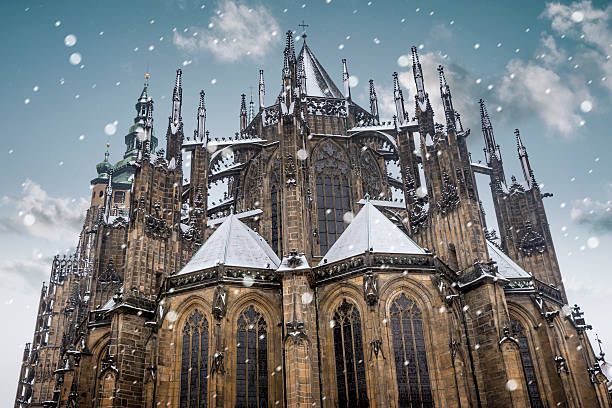 istock Old church in Prague, Czech Republic 517862376