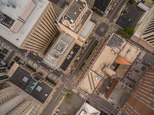 istock Bird's eye view of downtown Raleigh, NC. 517865554