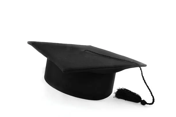 A grad hat represent a high achieving student.
