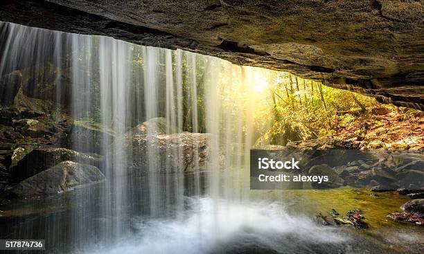 Dog Slaughter Falls Stock Photo - Download Image Now - Cave, Kentucky, Waterfall