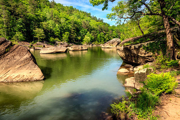 fiume cumberland - cumberland river foto e immagini stock