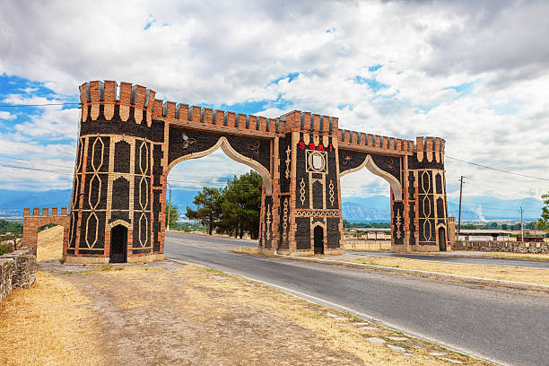 istock Sheki entrance gate in Azerbaijan 517876098