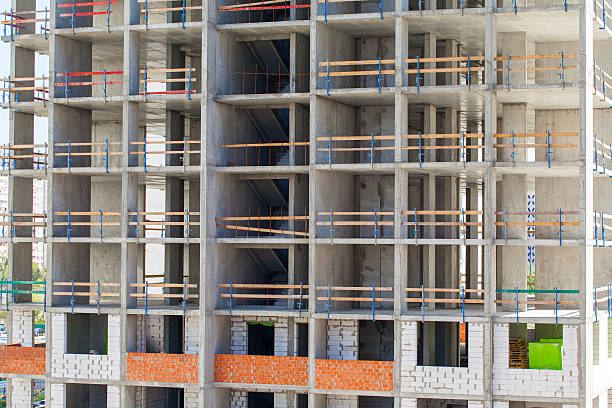 istock Construction of an apartment house 517876460