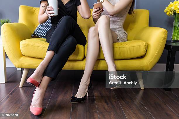 Best Friends Tell Secrets Over Coffee Stock Photo - Download Image Now - Adult, Bachelorette, Beautiful People