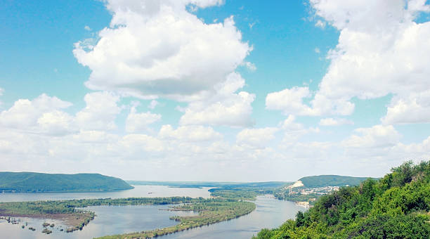 istock Russia, Samara city, great river Volga 517895481
