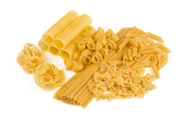 istock Variations of pasta isolated 517895760