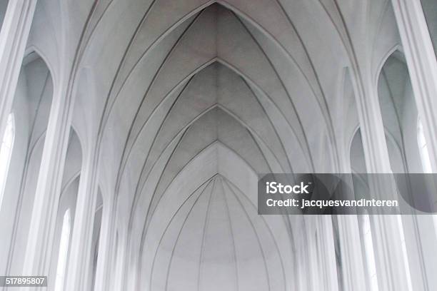 Gothic Arches In A Modern Church Stock Photo - Download Image Now - Church, Cathedral, Architecture