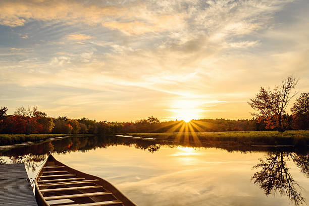 istock Nice view of sunset at Jakes landing 517898863